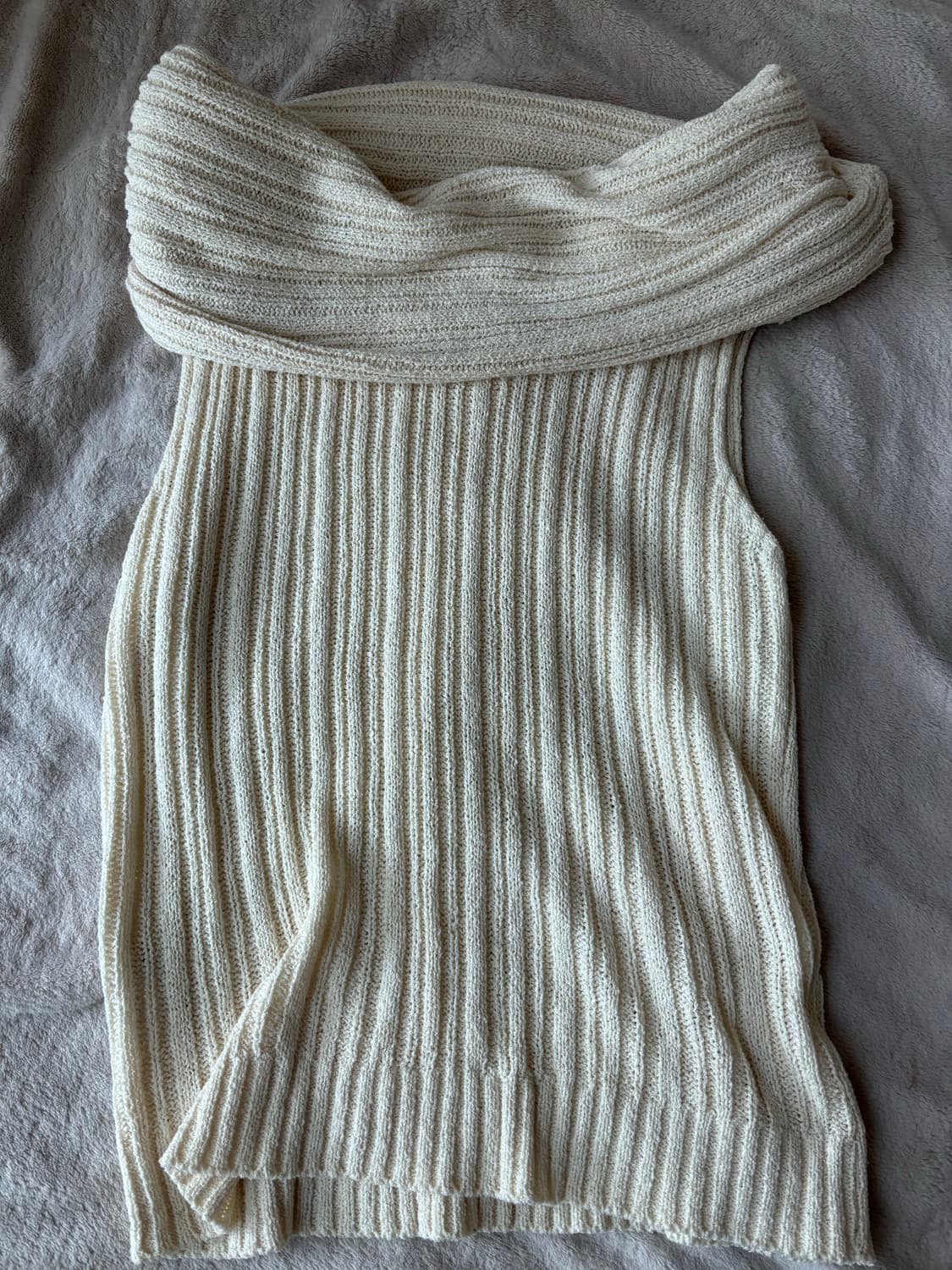 vintage offsholder knit 상품이미지4