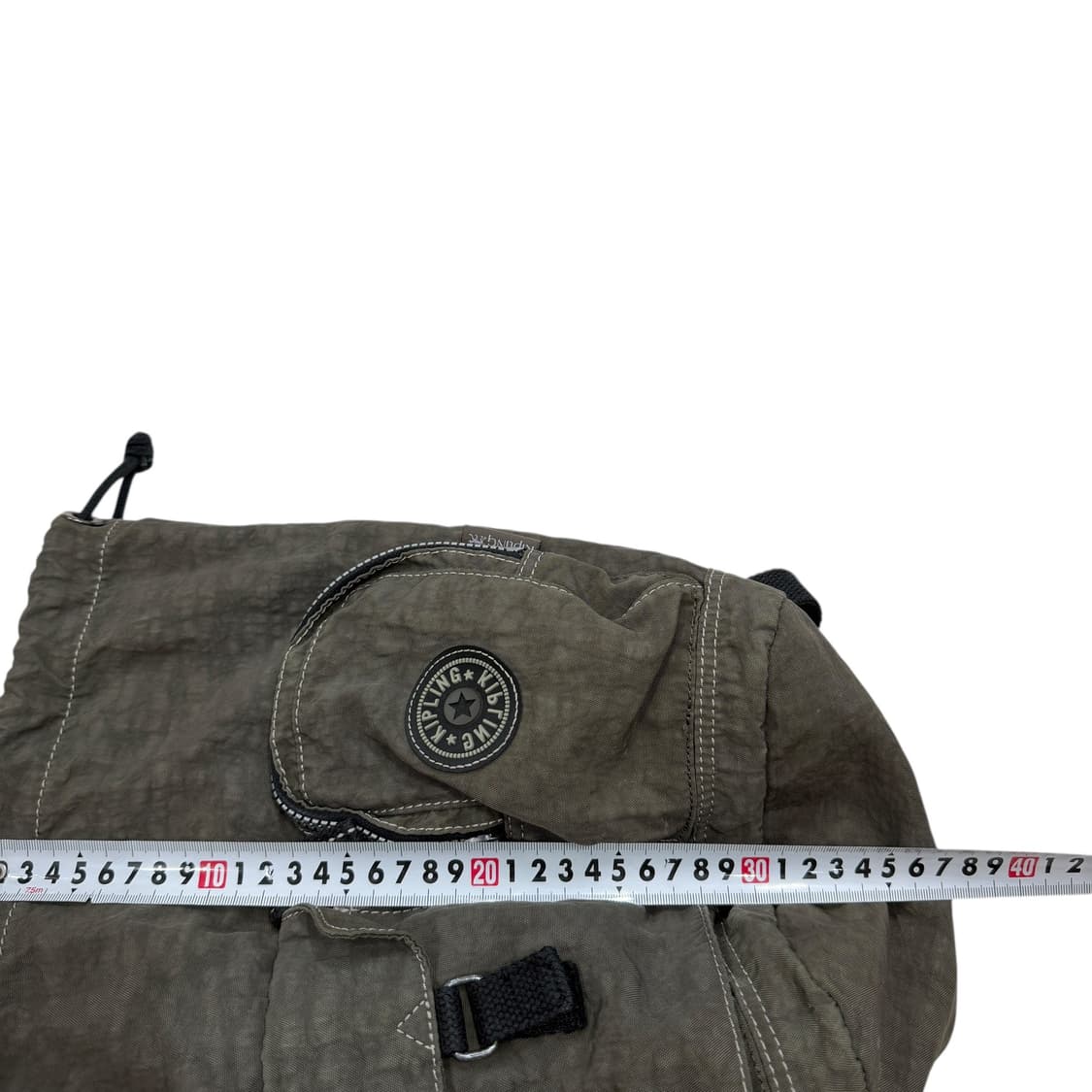 키플링 빈티지 Y2K 복조리 미니백팩 가방 카키 그린 상품이미지4