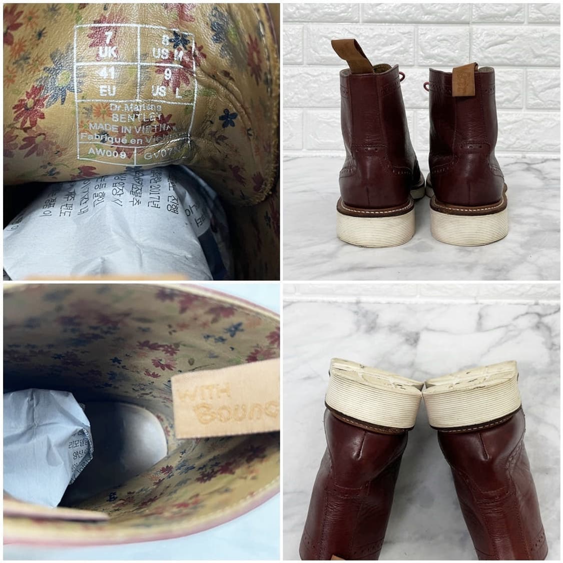 닥터마틴 BENTLEY 브로그 워크부츠 260 UK7 상품이미지6