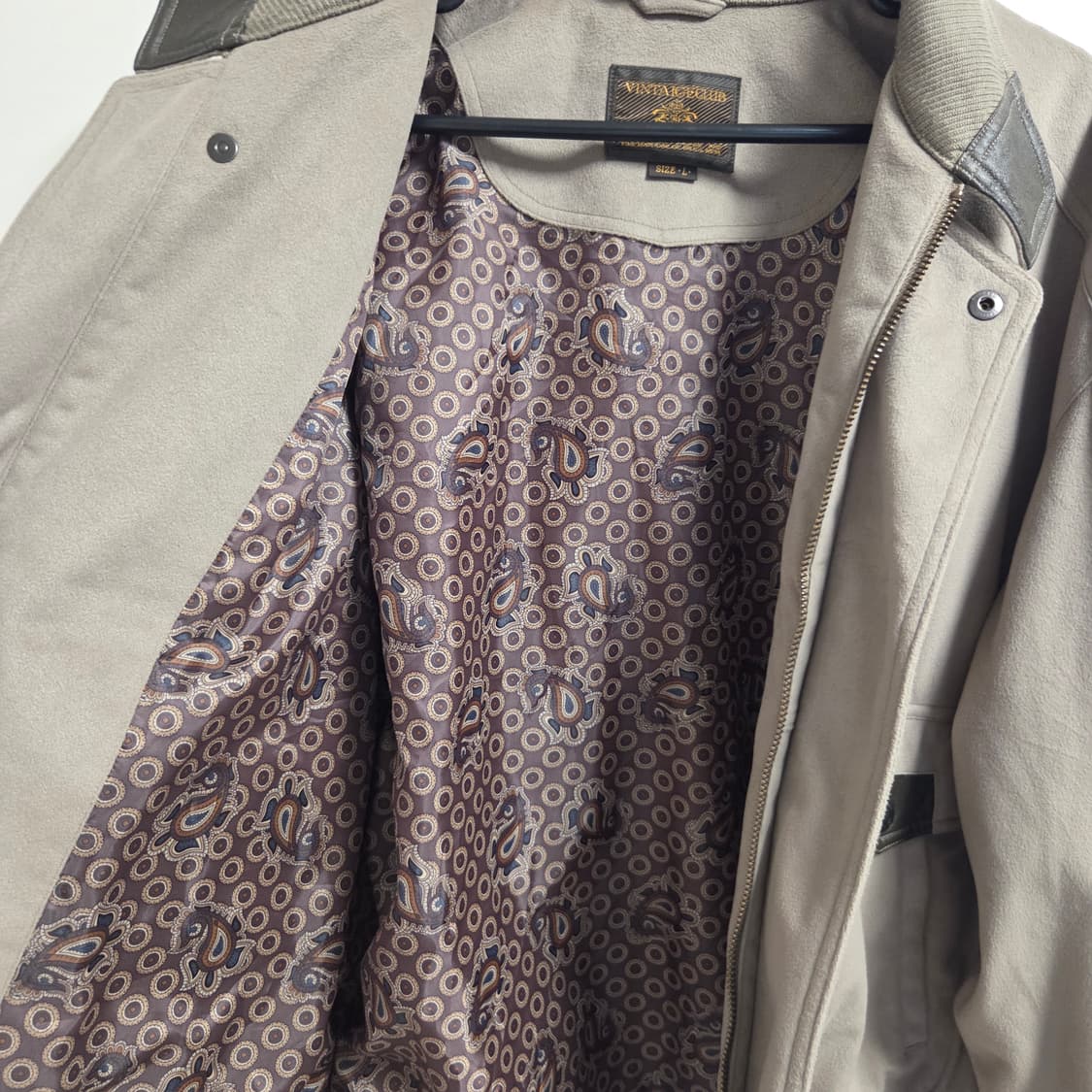 Vintaige Club 재팬 스웨이드 자켓 L(100) 상품이미지5