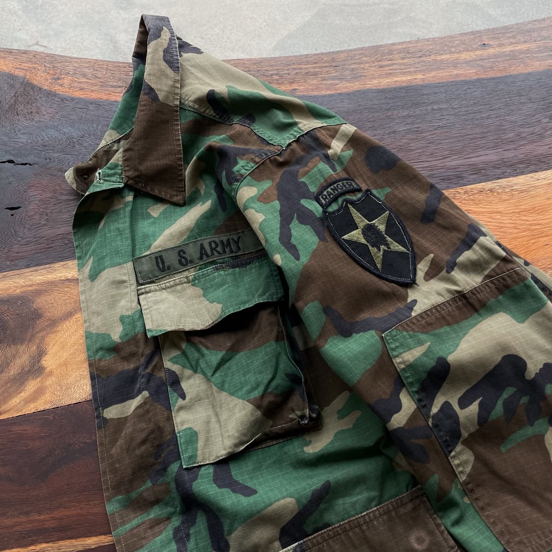 US ARMY 우드랜드 BDU 자켓 상품이미지1