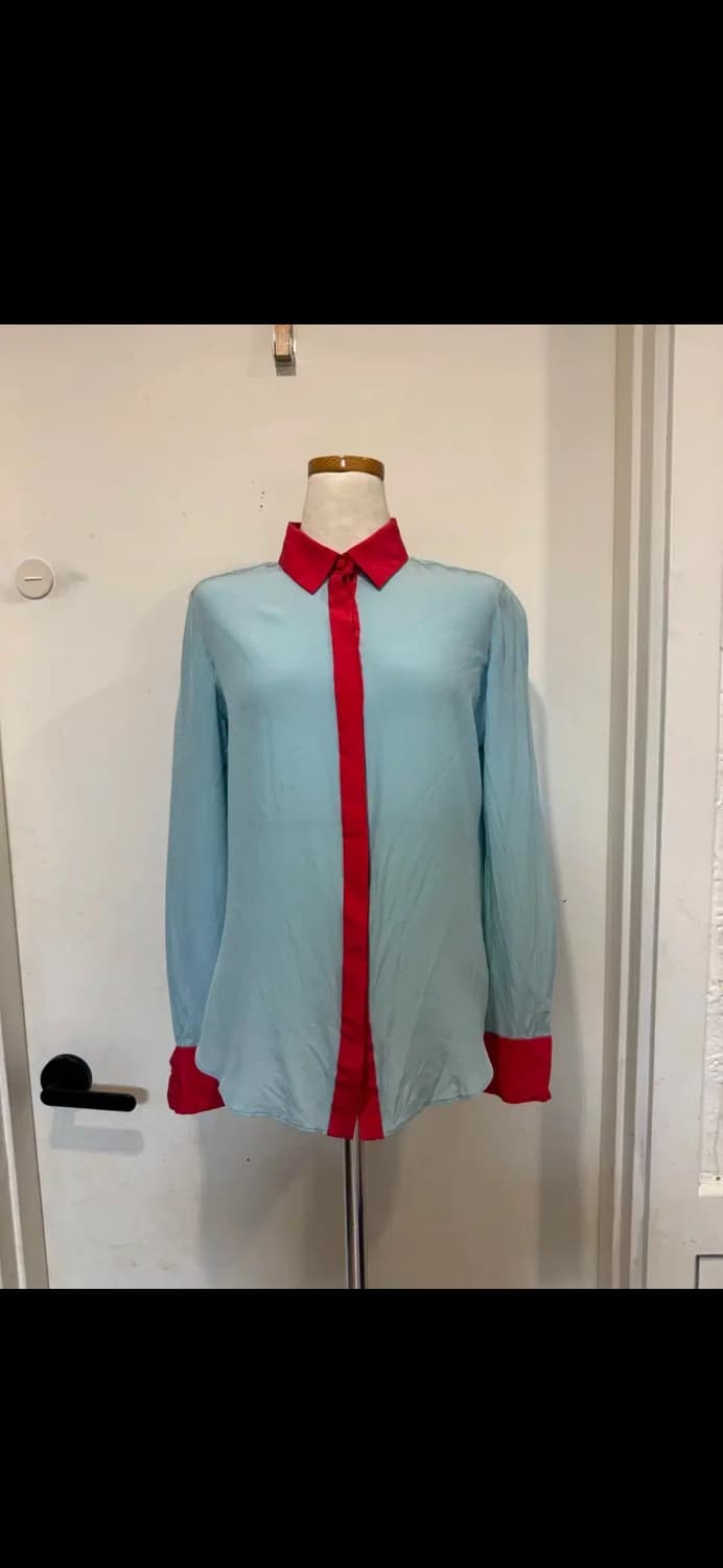 prabal gurung 프라발구룽 실크 블라우스 상품이미지1