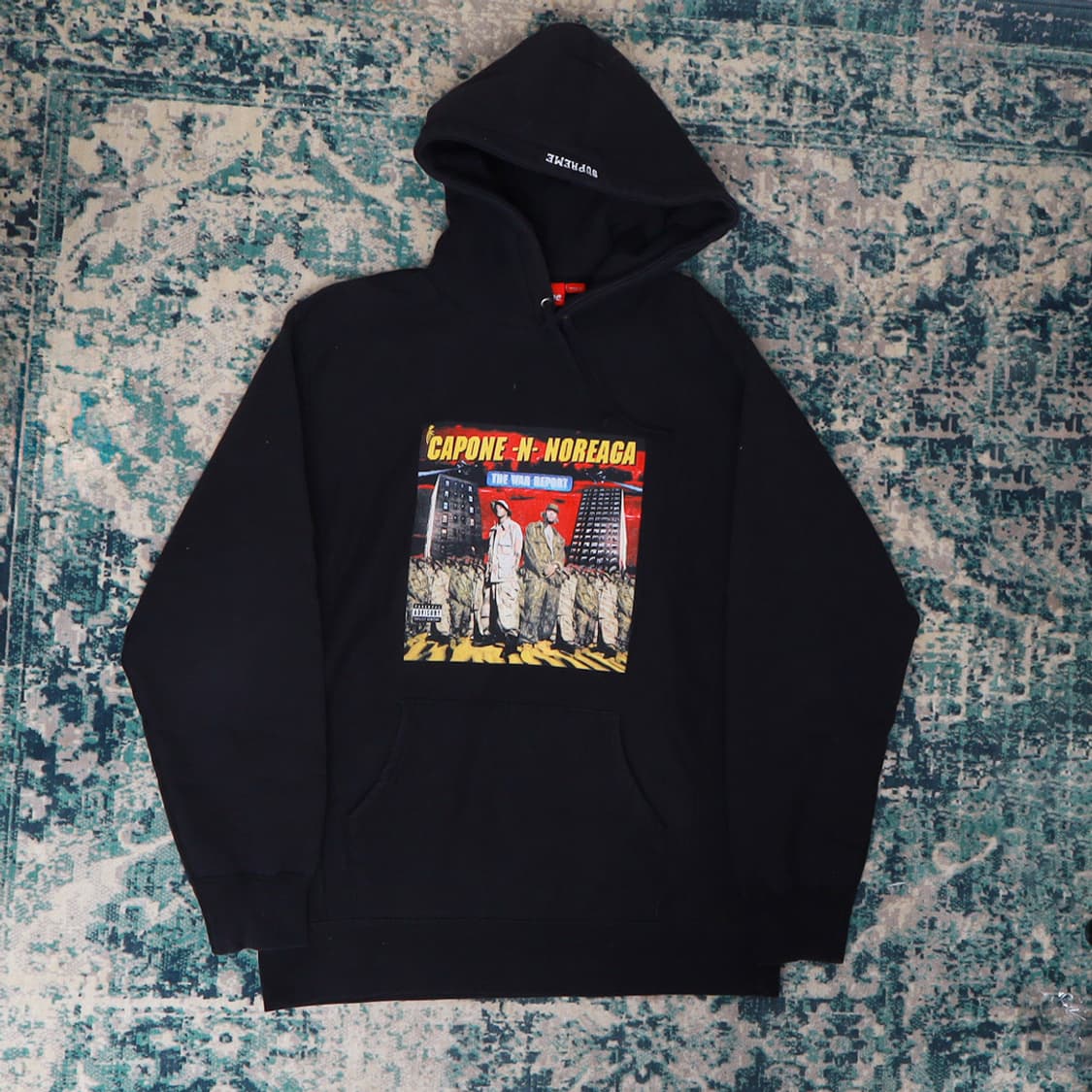 Supreme 슈프림 16SS 더 워 리포트 후드티셔츠 XL 상품이미지1