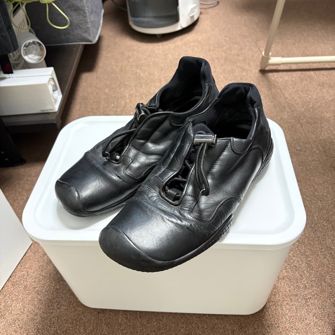 프라다 스포츠 스퀘어토 레이스업 슈즈 uk8 상품이미지1