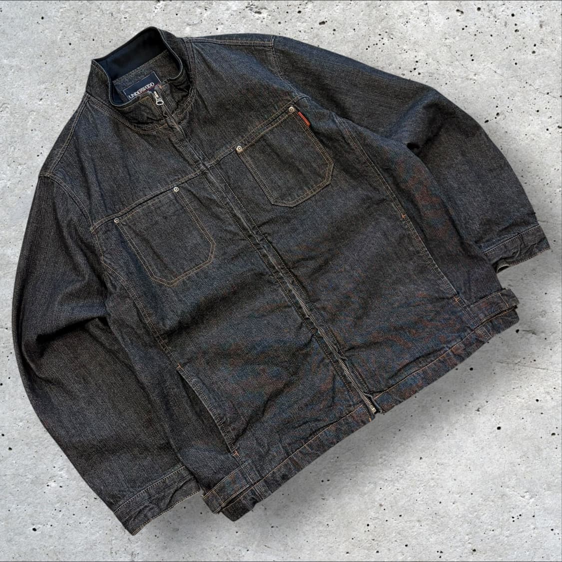 [95] 언더우드 UNDERWOOD 데님 블루종 자켓 C759 상품이미지1