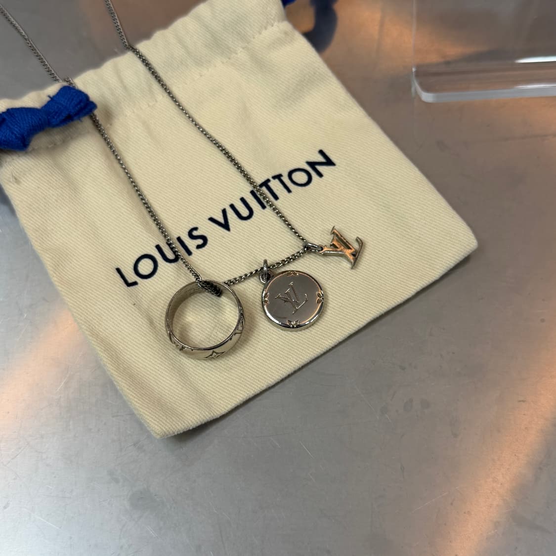 [리오브전포점] 루이비통 모노그램 참스 목걸이 상품이미지2