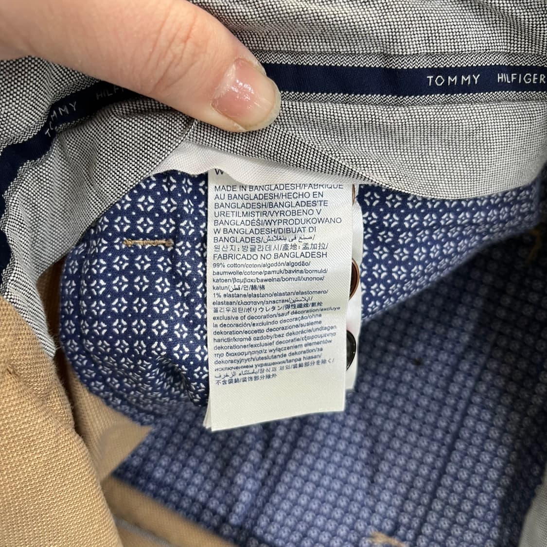 실측확인 타미힐피거 치노팬츠 0310M 상품이미지3