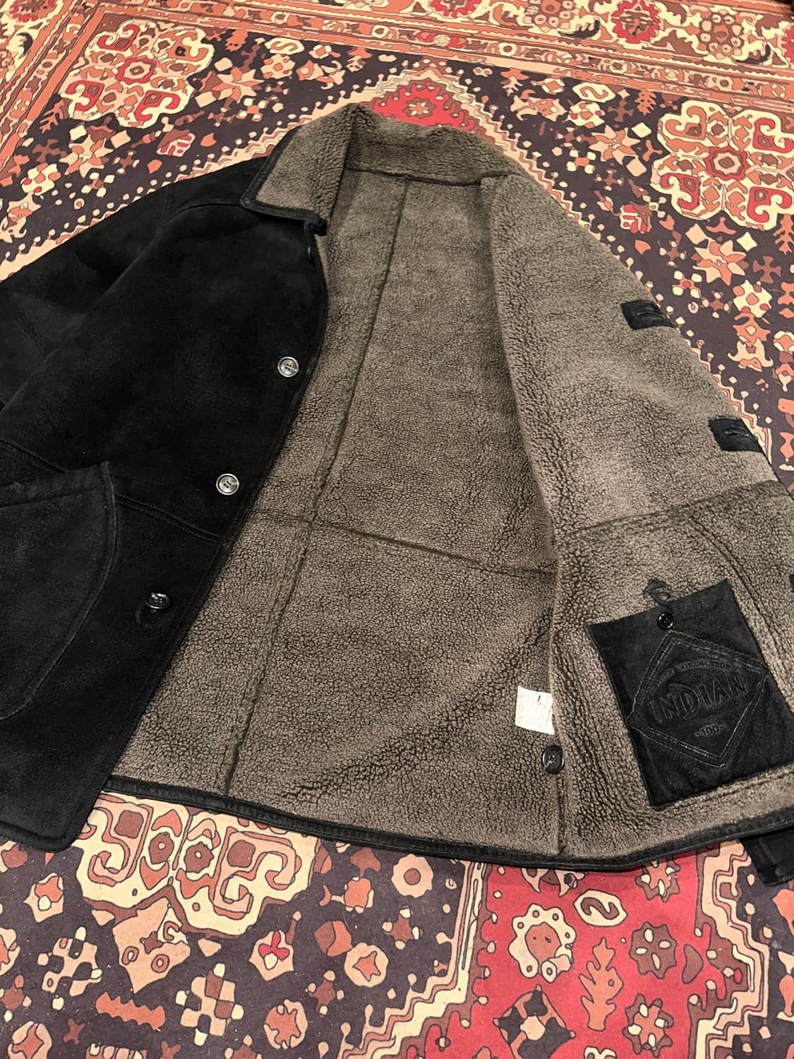 ( XL-2XL ) 세무자켓 가죽자켓 레더자켓 워크웨어 아메카지 상품이미지6