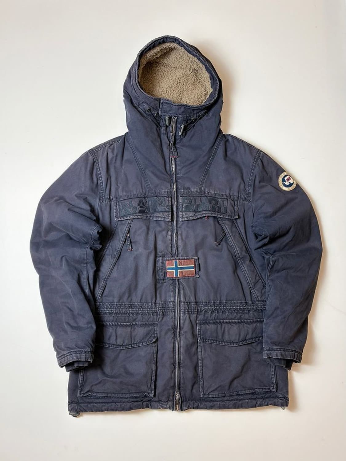 나파피리 00's 가먼트다잉 스키두 콜드 파카 PN8100 상품이미지1