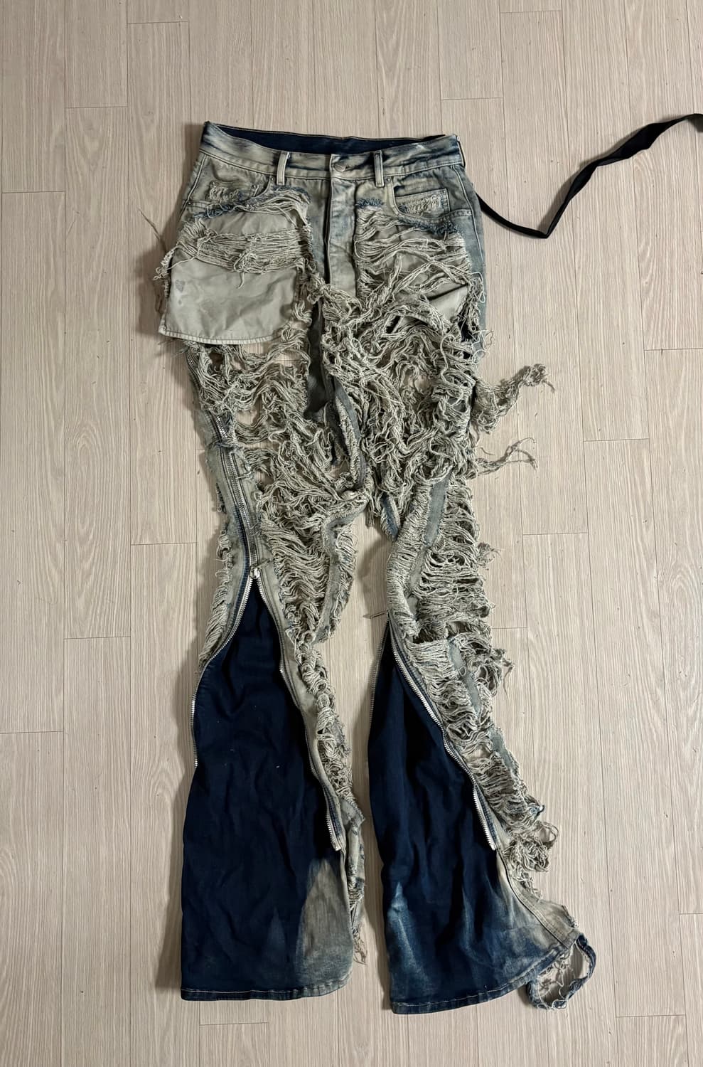 릭오웬스 bollan distressed jeans 30 상품이미지3