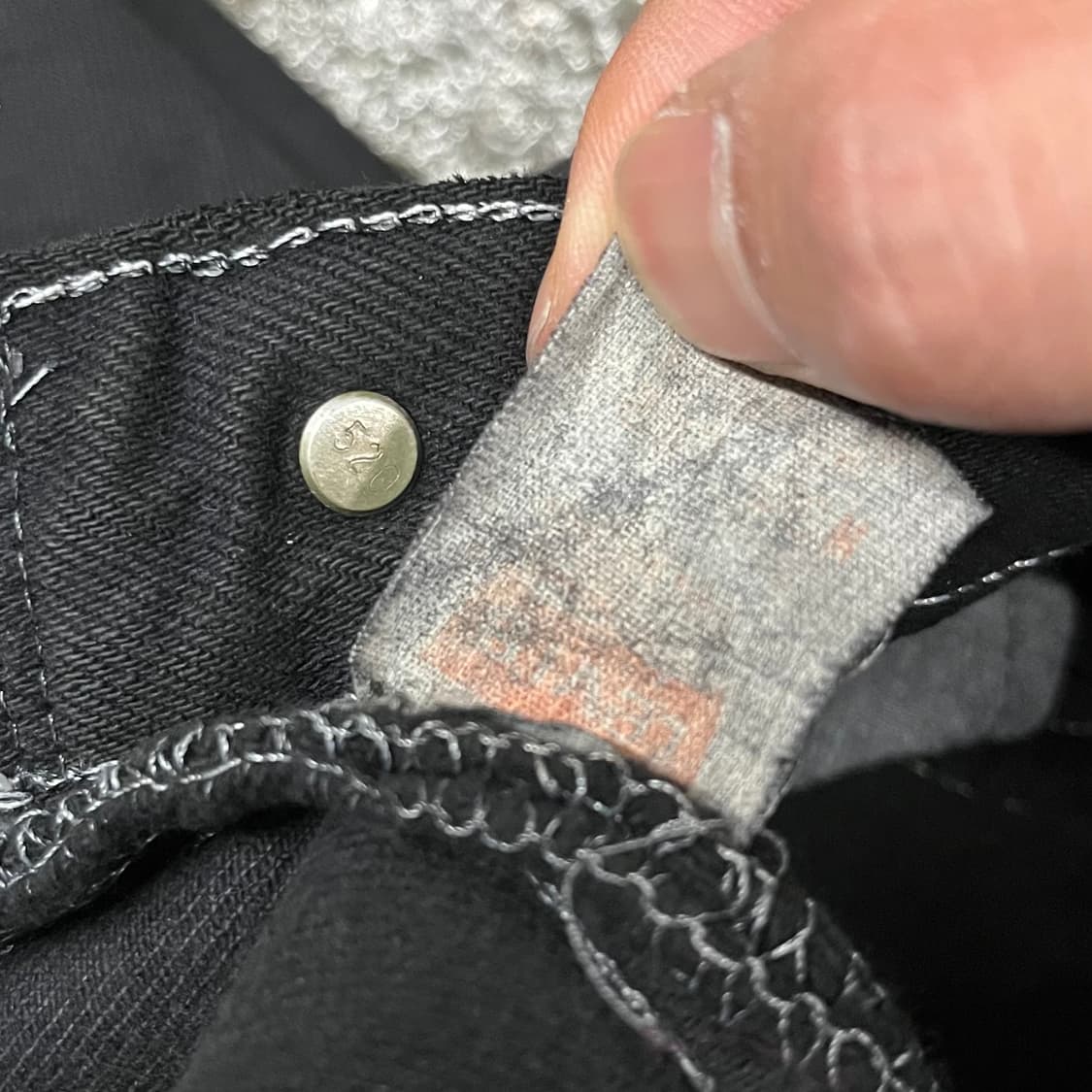 리바이스 블랙진 (30-32“) 상품이미지5