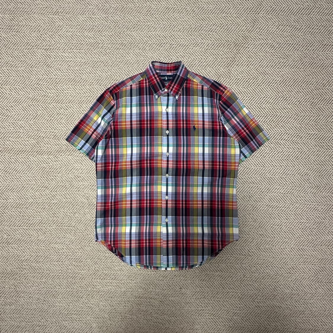 POLO RALPH LAUREN half shirt check 상품이미지1