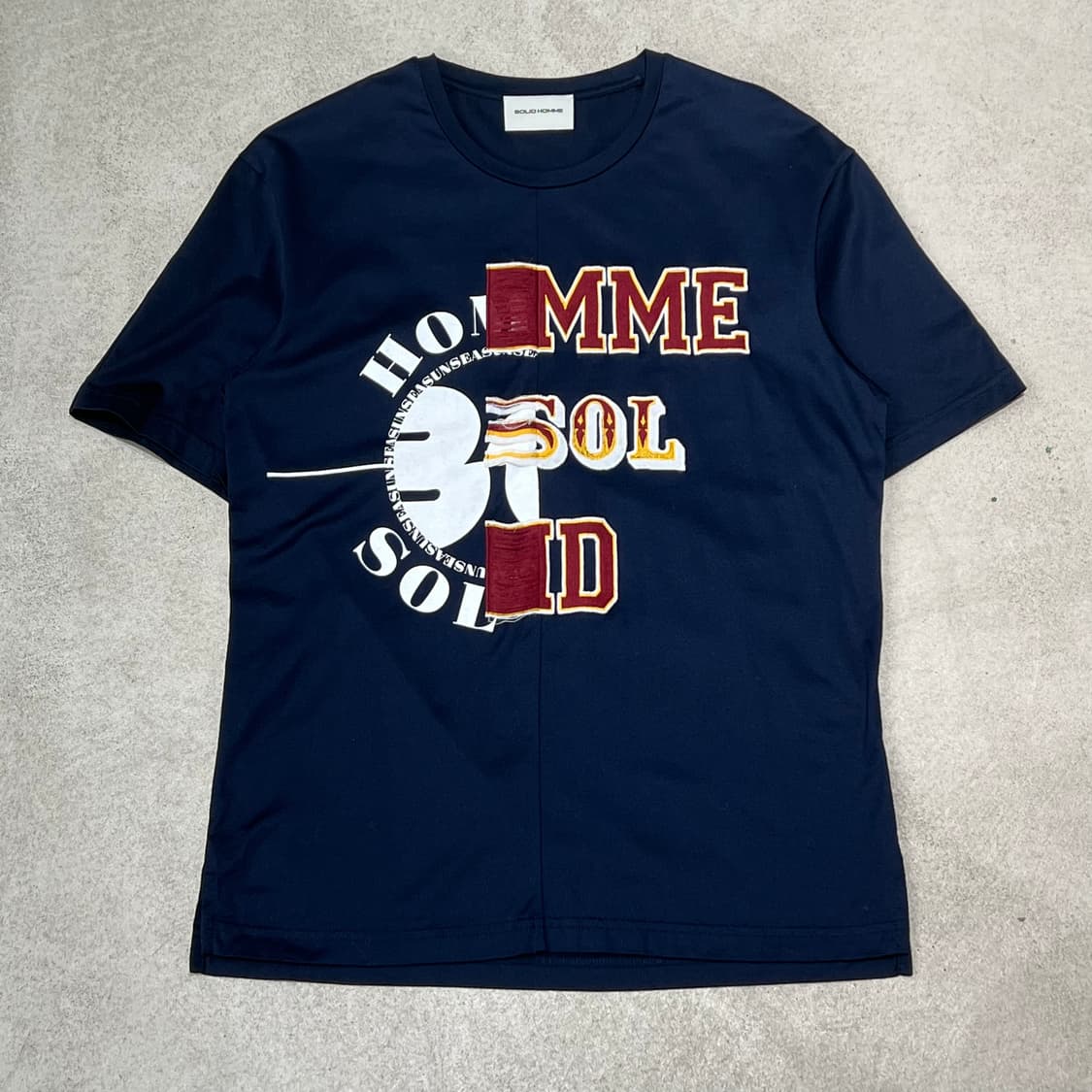 솔리드옴므 프린팅 반팔티 s10723 상품이미지1