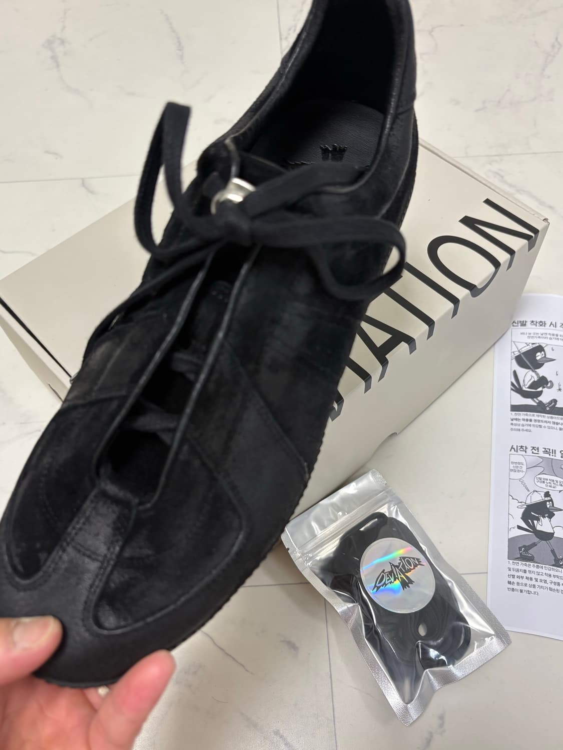 [미착용] 데베시용 레이싱 트레이너 13(260) 상품이미지5