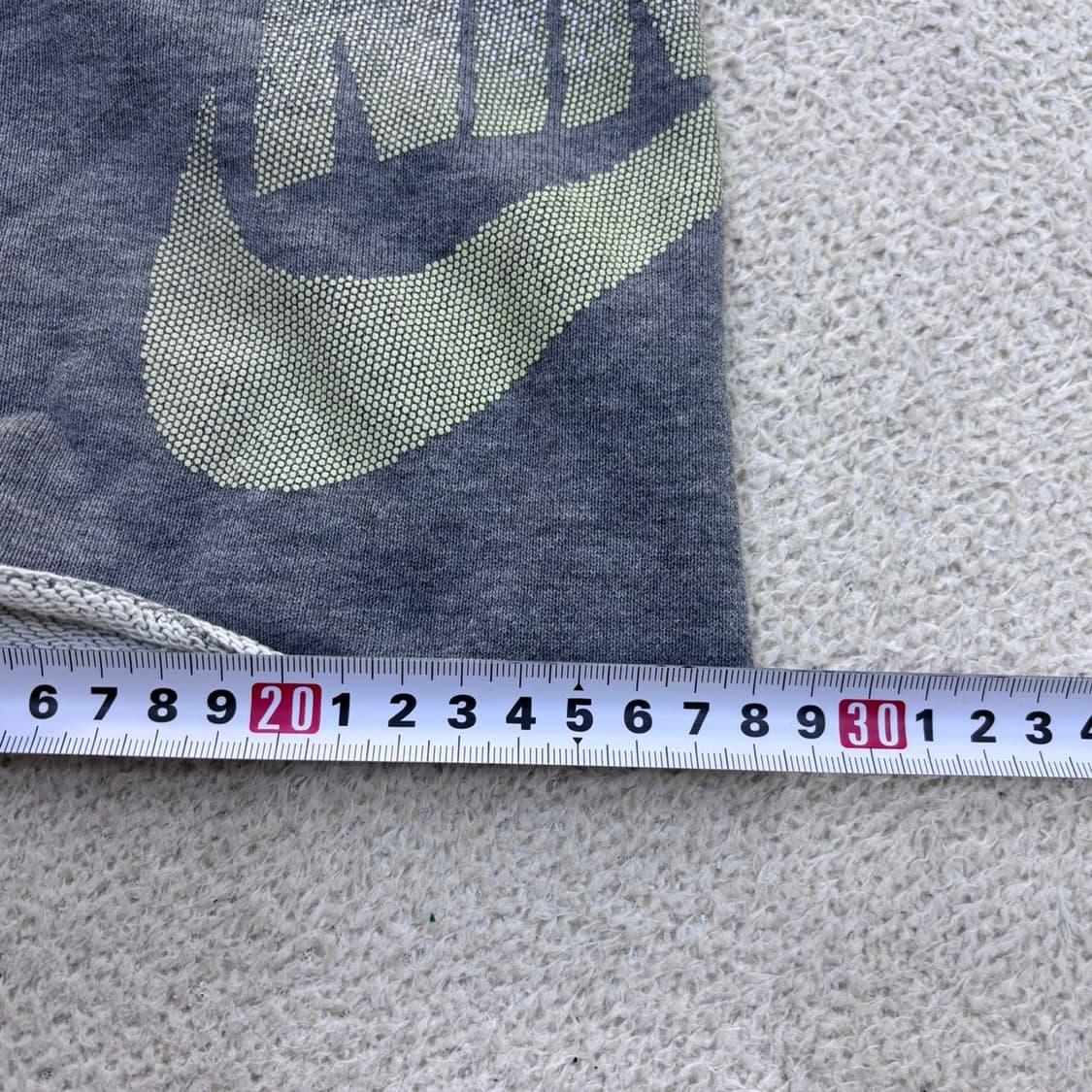 M 나이키 그레이 빅로고 반바지 0618Y2 상품이미지7