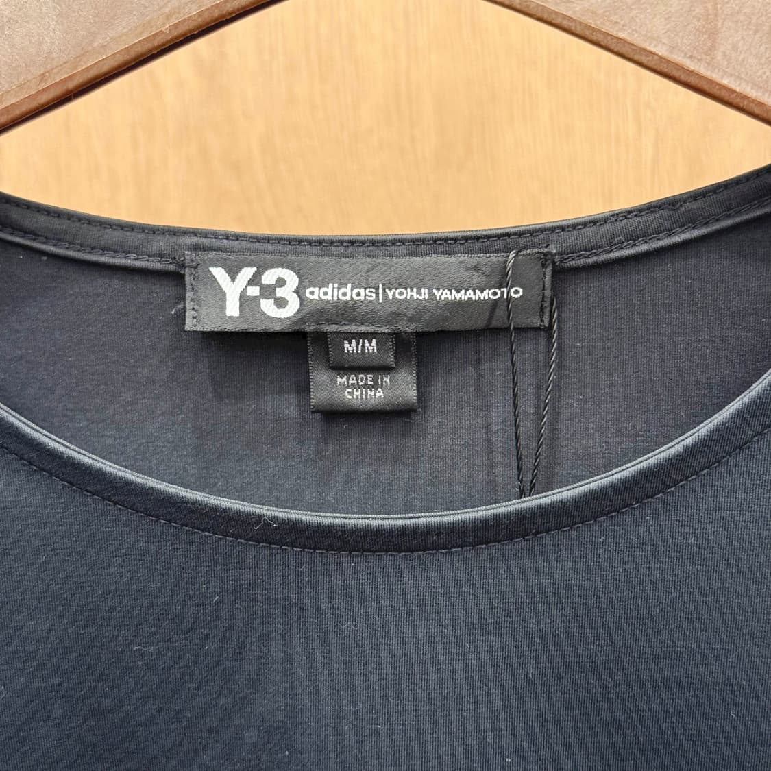 요지 야마모토 아디다스 롱기장 기능성 원단 반팔 티셔츠 루즈핏 블랙 상품이미지6