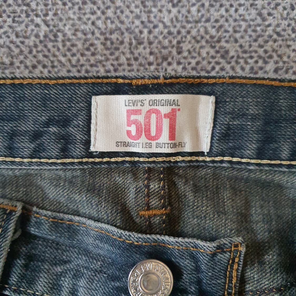00s 유럽 리바이스501 데님 팬츠 no.16 상품이미지5