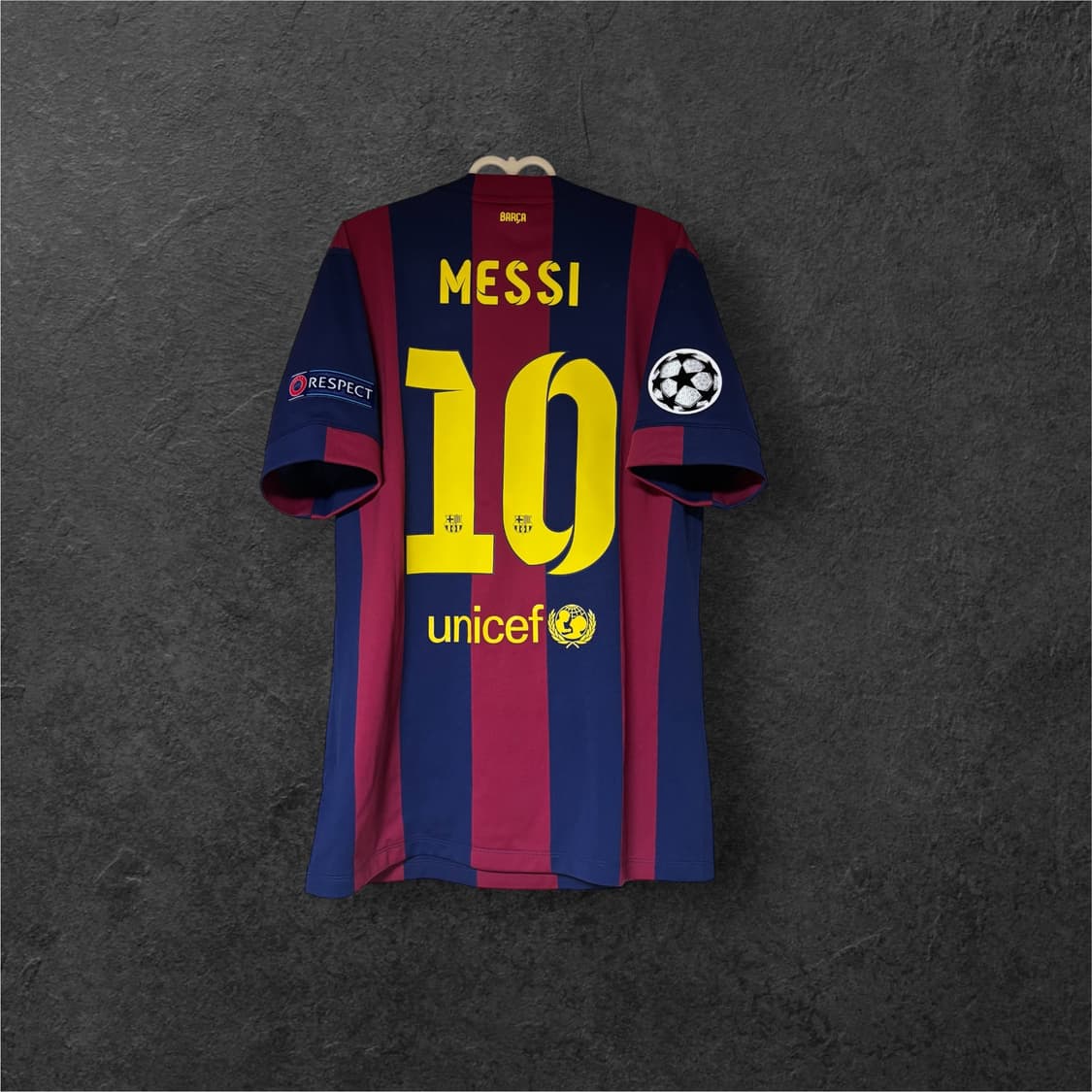 14-15 바르셀로나 홈 챔스결승 메시 유니폼 상품이미지2