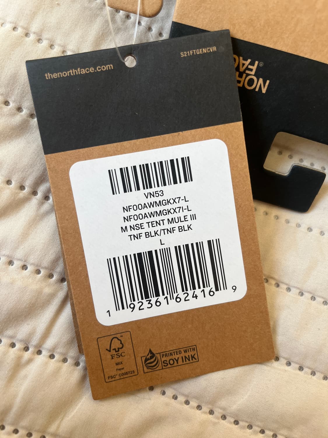 [L] 노스페이스 눕시 텐트 뮬 3 블랙 새상품 상품이미지7