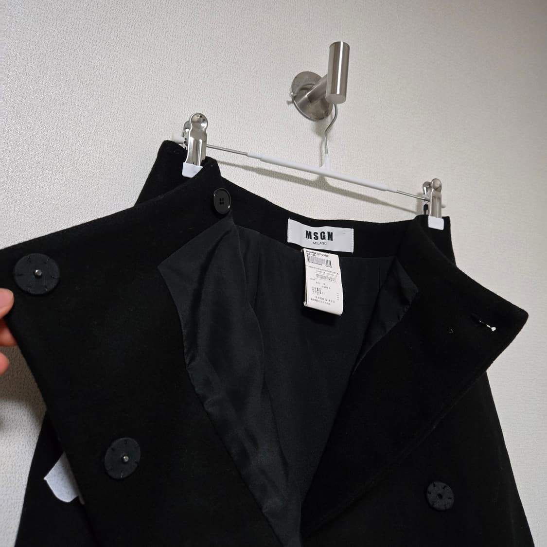 MSGM 울 펠트 로즈 스커트 / 여자 치마 / 여성 치마 상품이미지3