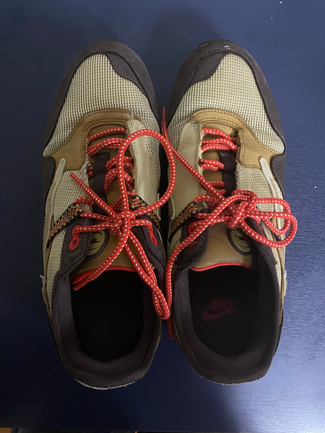 [275]트래비스 스캇 X 나이키 에어 맥스 1 바로크 브라운 상품이미지7