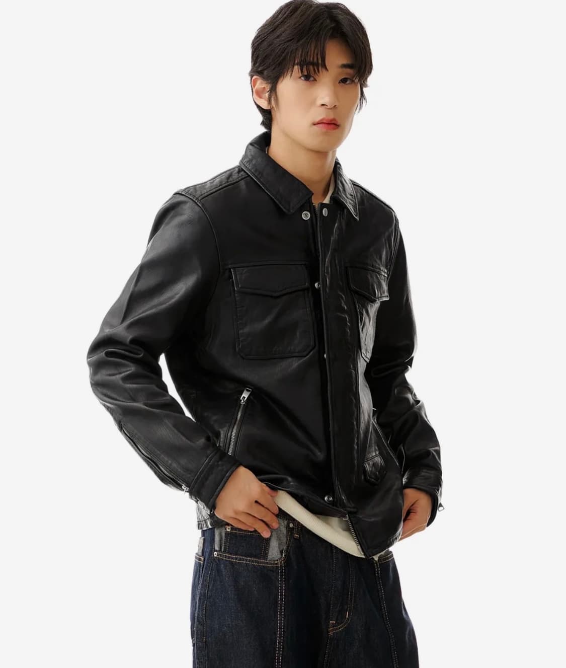 올세인츠 우카이 자켓(레더) 상품이미지8