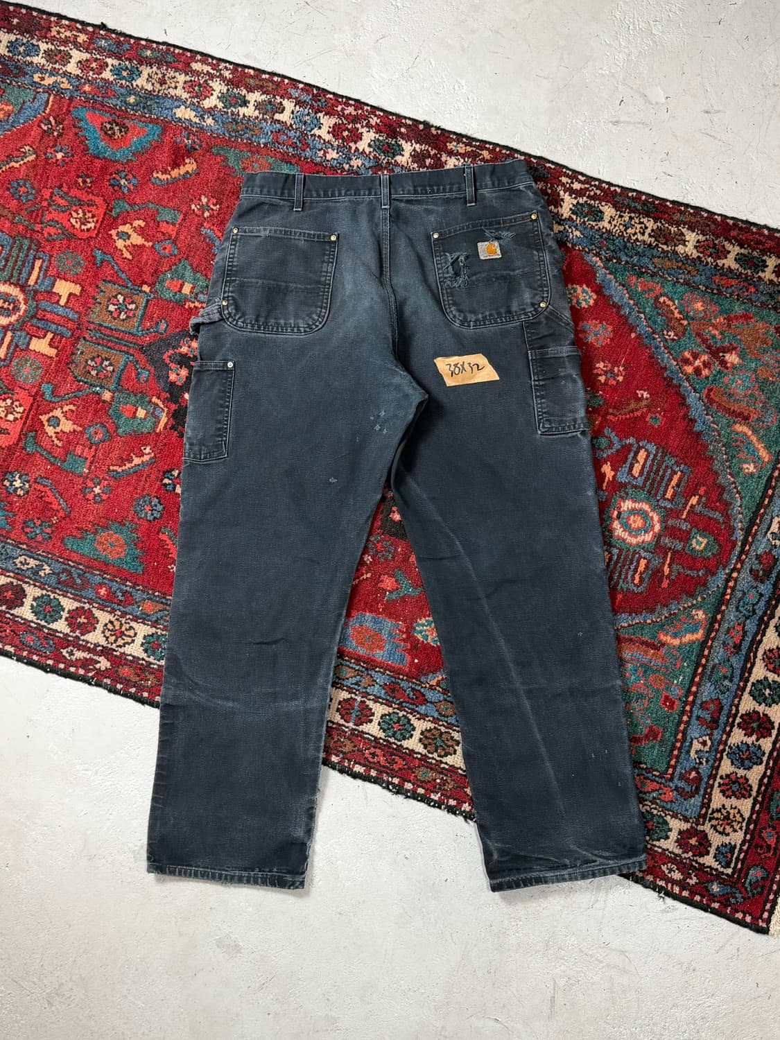 OG USA Made 칼하트 B01 더블니 팬츠 칼하트 썩블니 상품이미지4