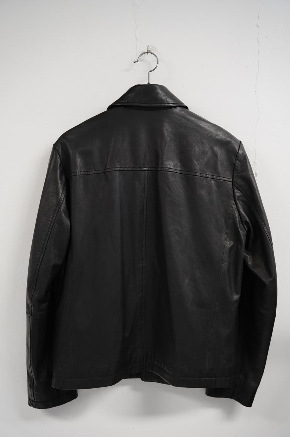 [N][M]베지터블 램스킨 레더 자켓 상품이미지7