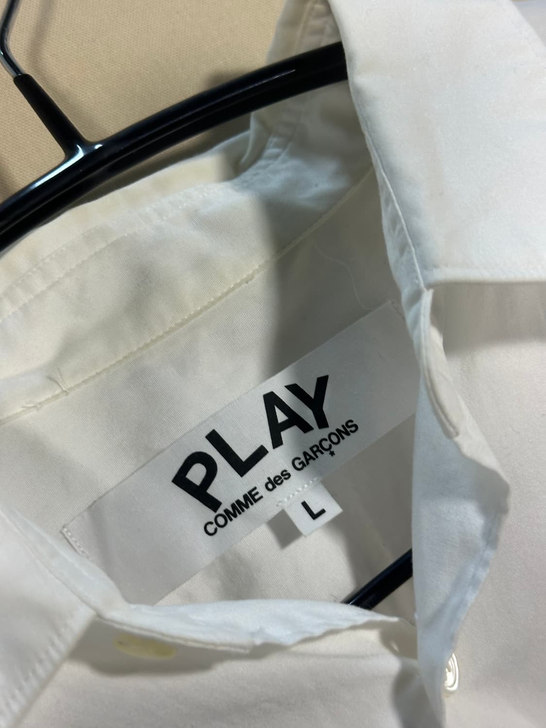 꼼데가르송 스몰로고 셔츠 처분  상품이미지4