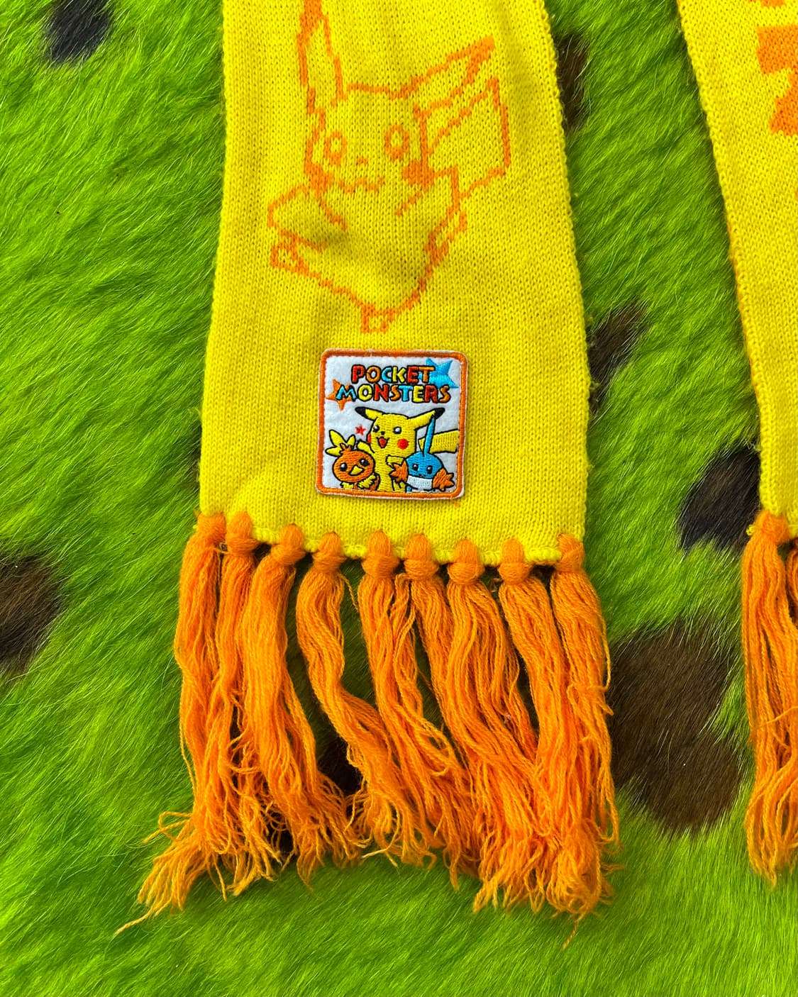Pokemon Official Vintage Tassel Muffler 상품이미지4