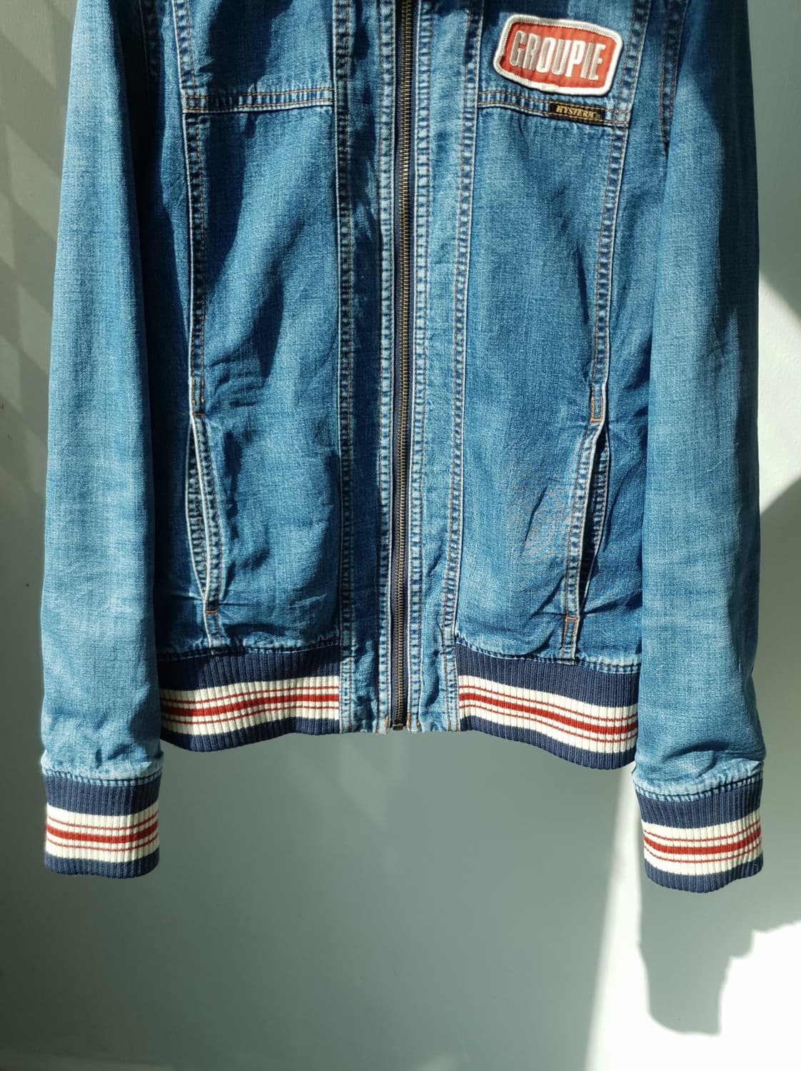 90s Hysteric Glamour "KINKY" Denim JK 상품이미지5