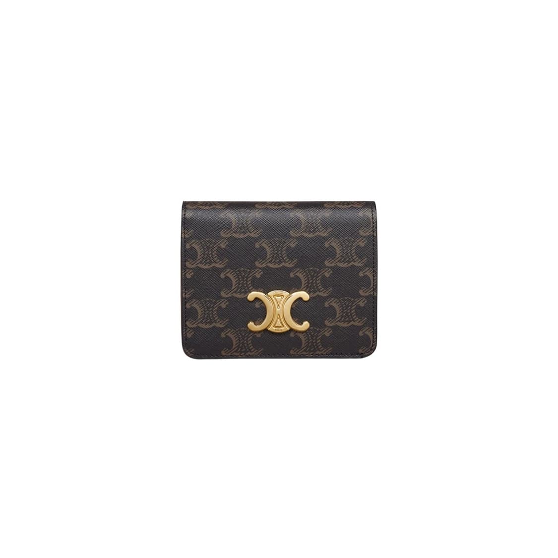 셀린느 트리옹프 컴팩트 월렛 트리옹프 캔버스 탄 상품이미지1