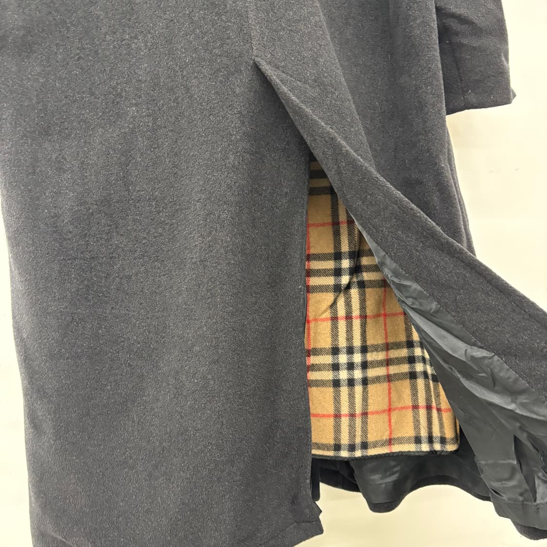 버버리 블랙 롱 코트 남M 상품이미지5