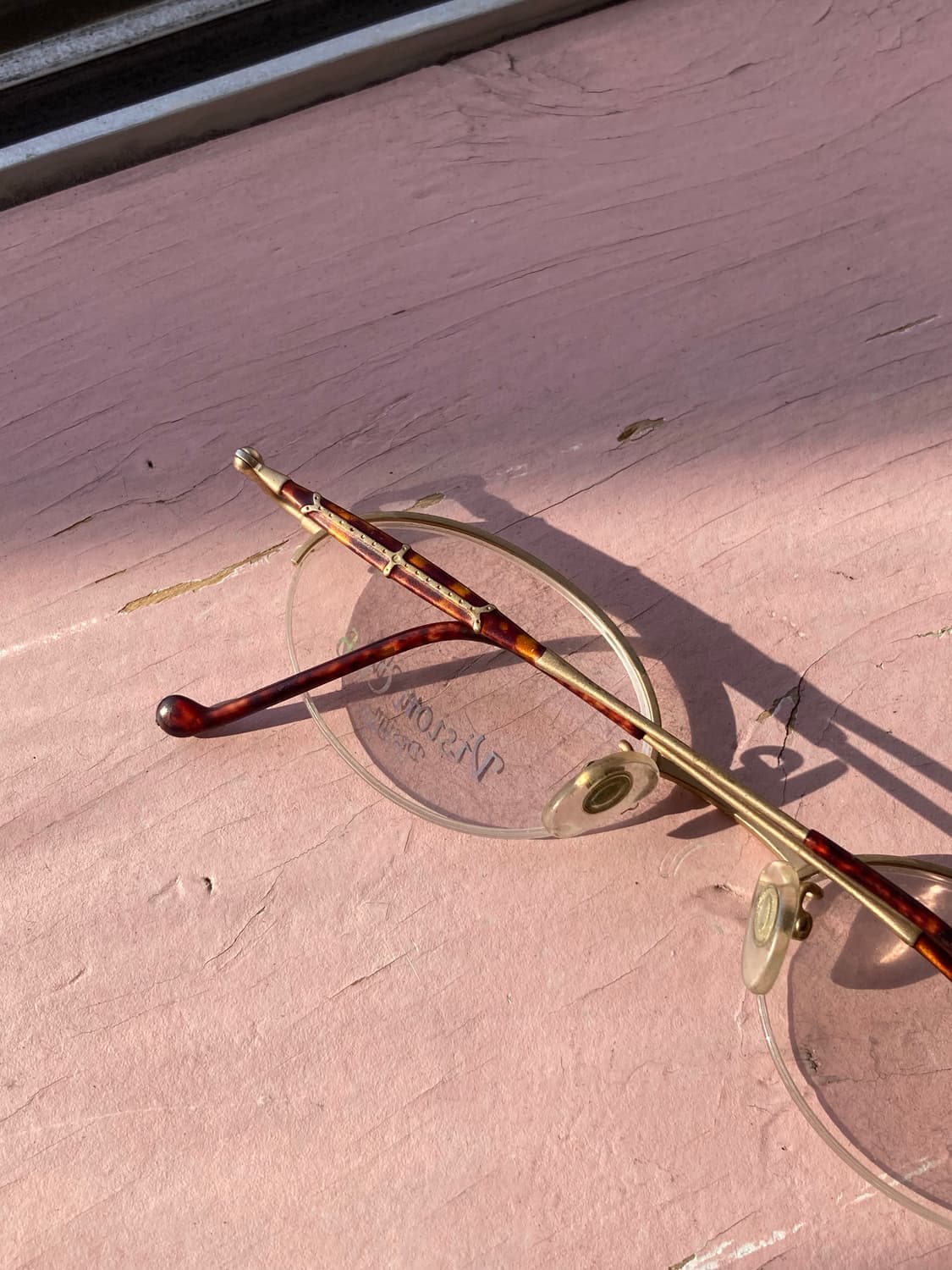 빈티지 레오파드 오벌 안경 상품이미지5