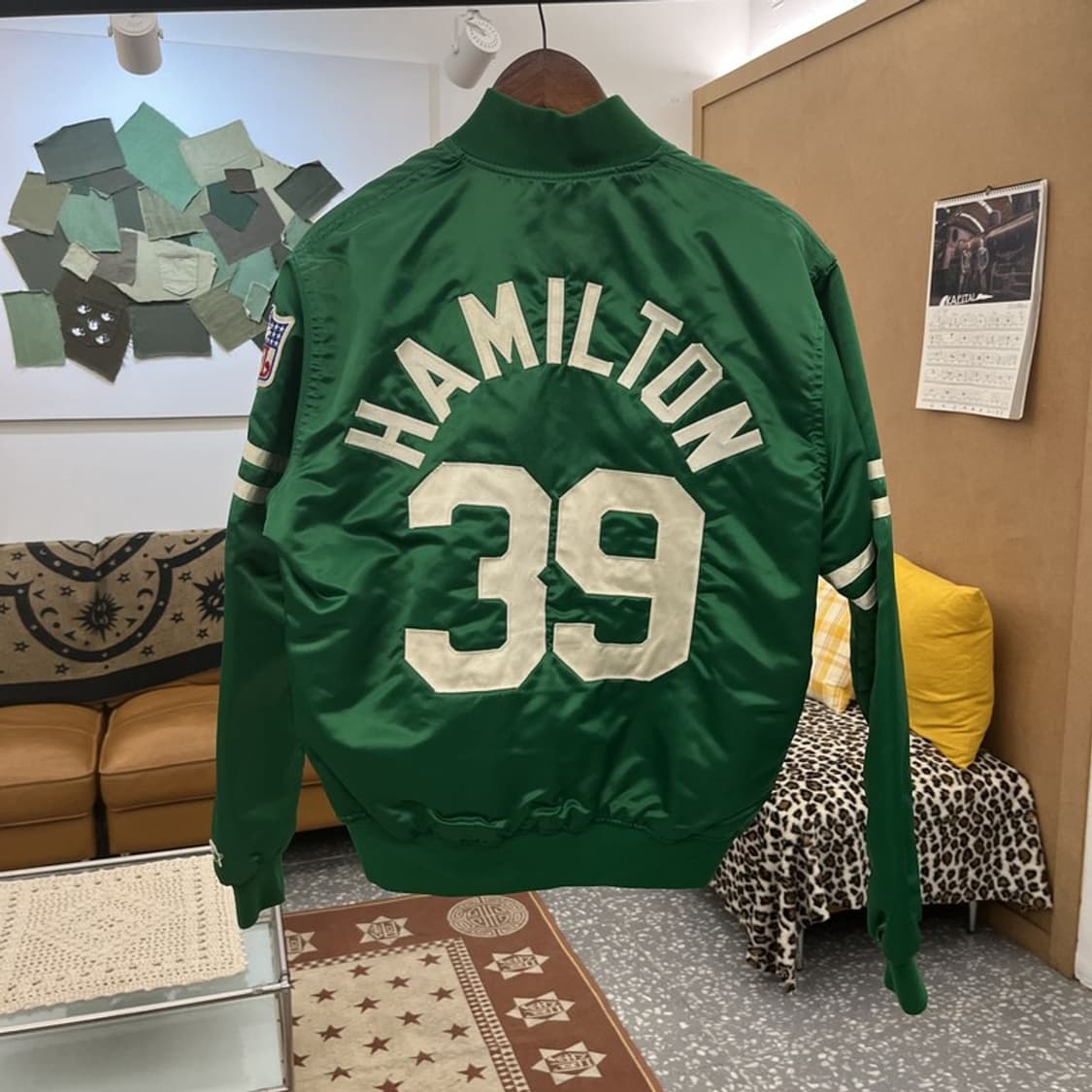스타터 NFL 90's 프로 해밀턴 스타디움 바시티 자켓 M C09985 상품이미지4
