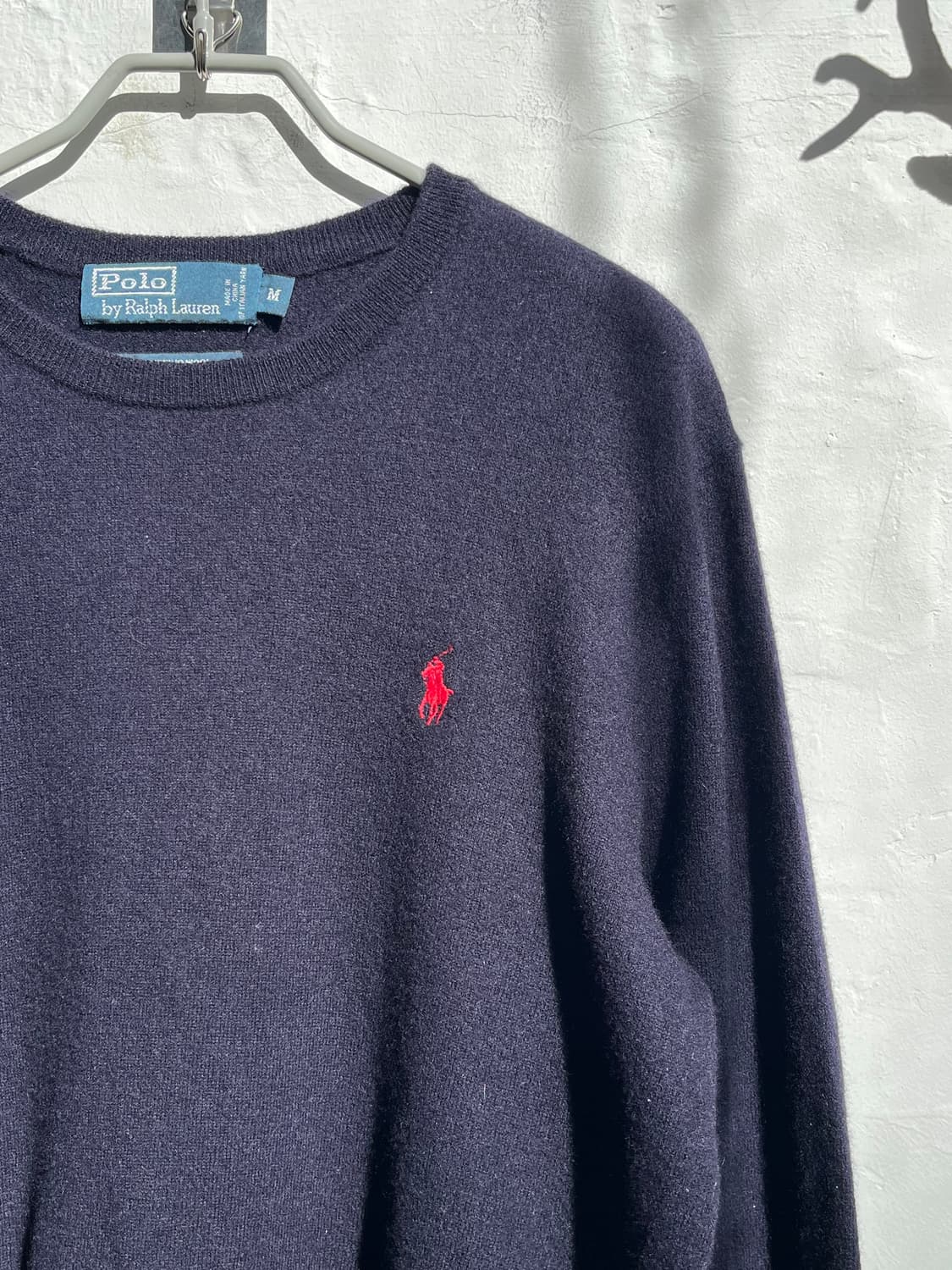 Polo by Ralph Lauren 메리노 울 네이비 니트 M 상품이미지3