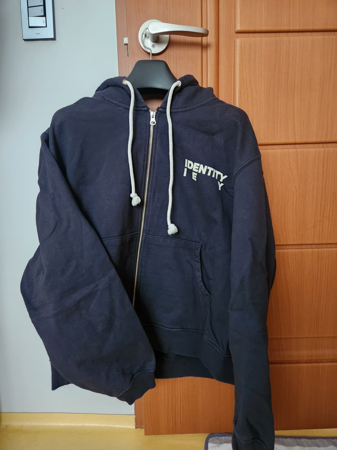 이에이 아이텐티티 네이비 후드집업 m 상품이미지1