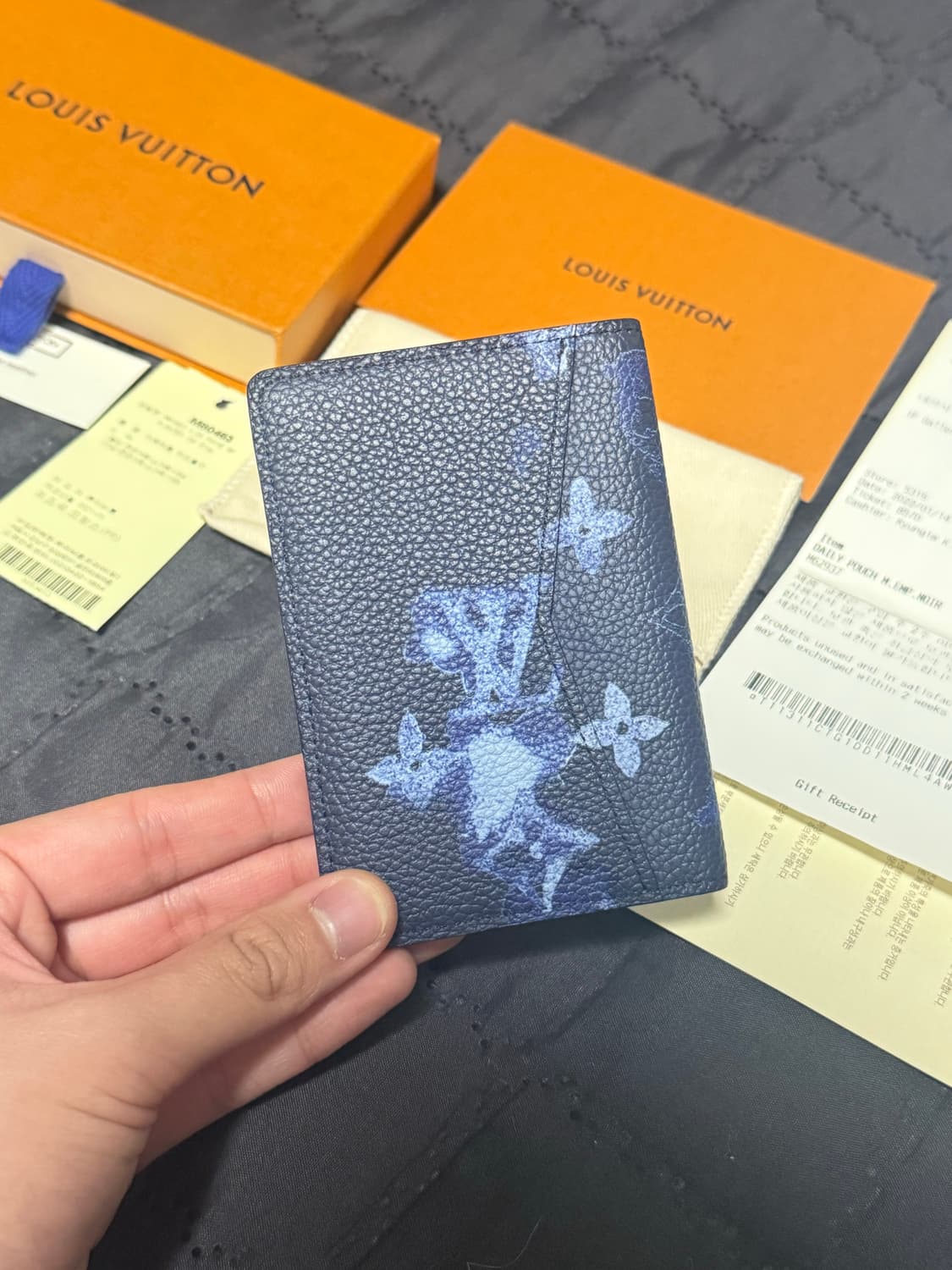 루이비통 이클립스 워터컬러 잉크 오거나이저 카드지갑 상품이미지3