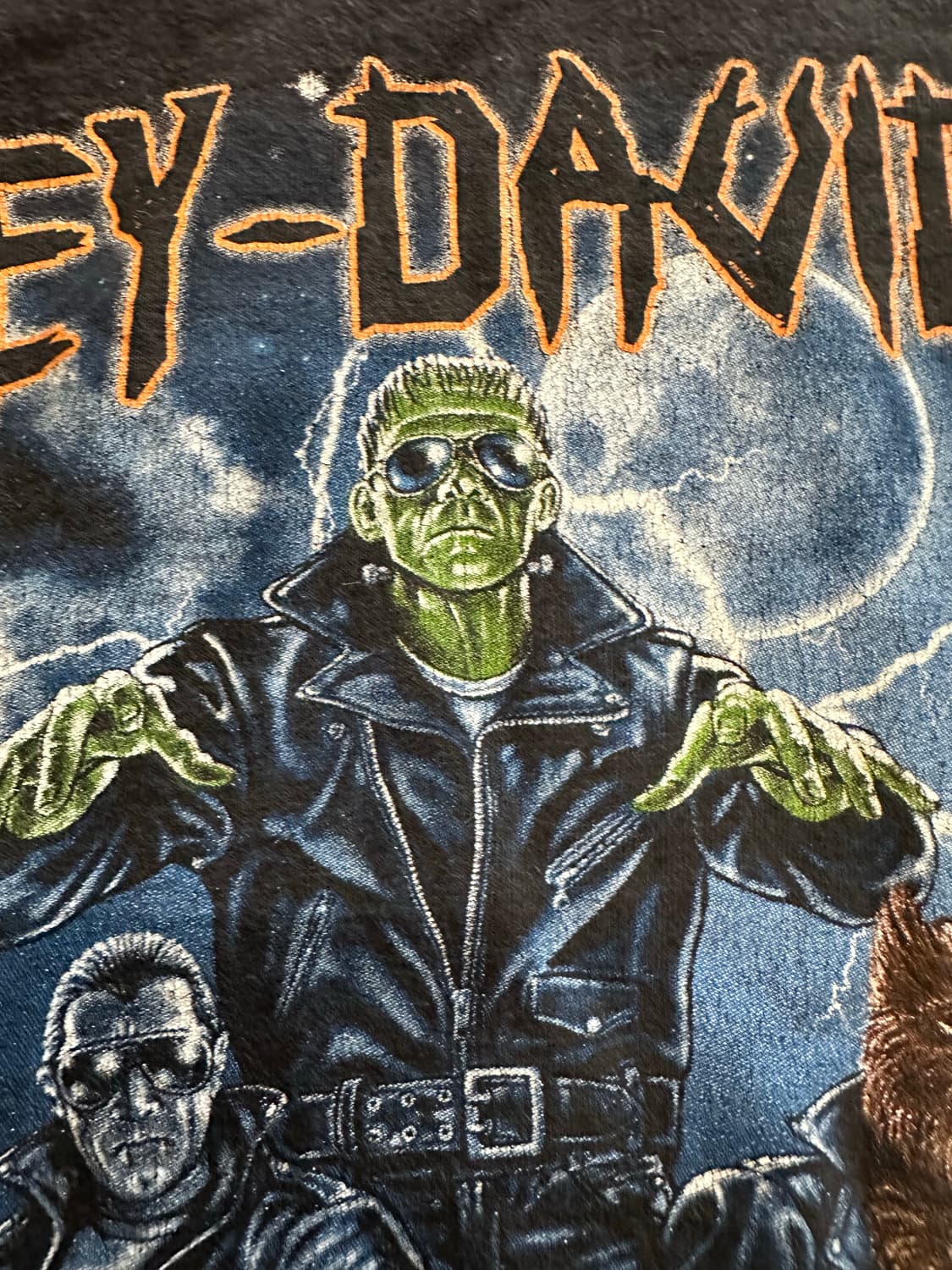 Harley Davidson Monsters Horror tee - XL 상품이미지5