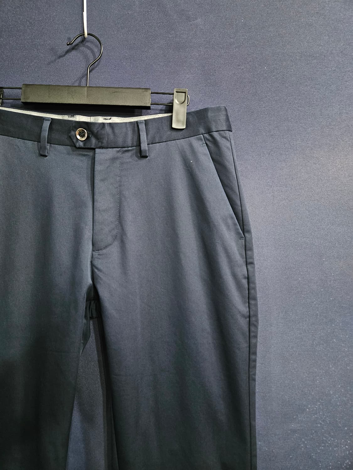 헤지스 네이비 남성 허리 32 면바지  상품이미지4