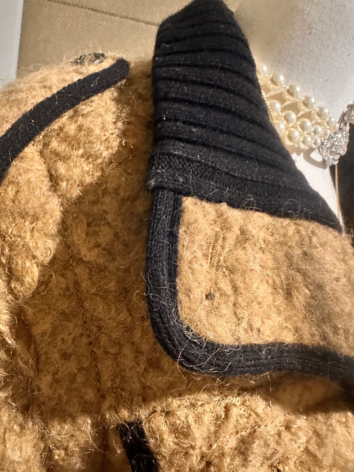 비비안웨스트우드 부클 orb로고 코트 상품이미지4