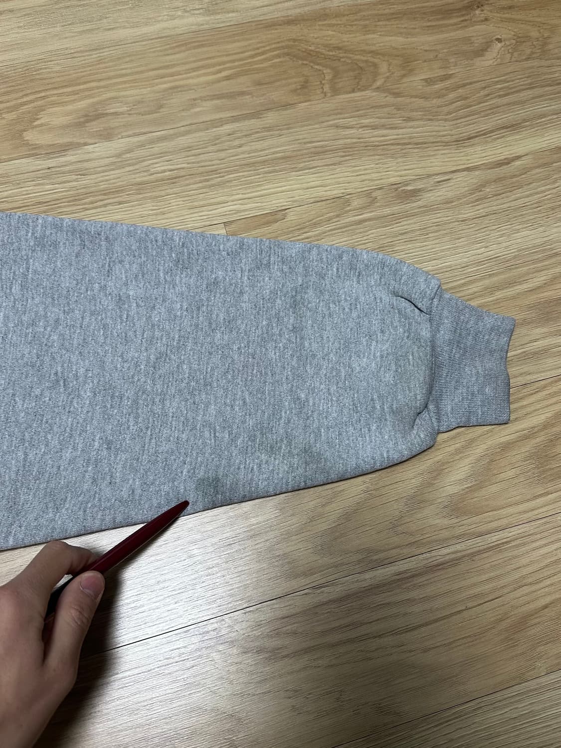 90s 빈티지 러셀 후드 그레이 XL USA 상품이미지8