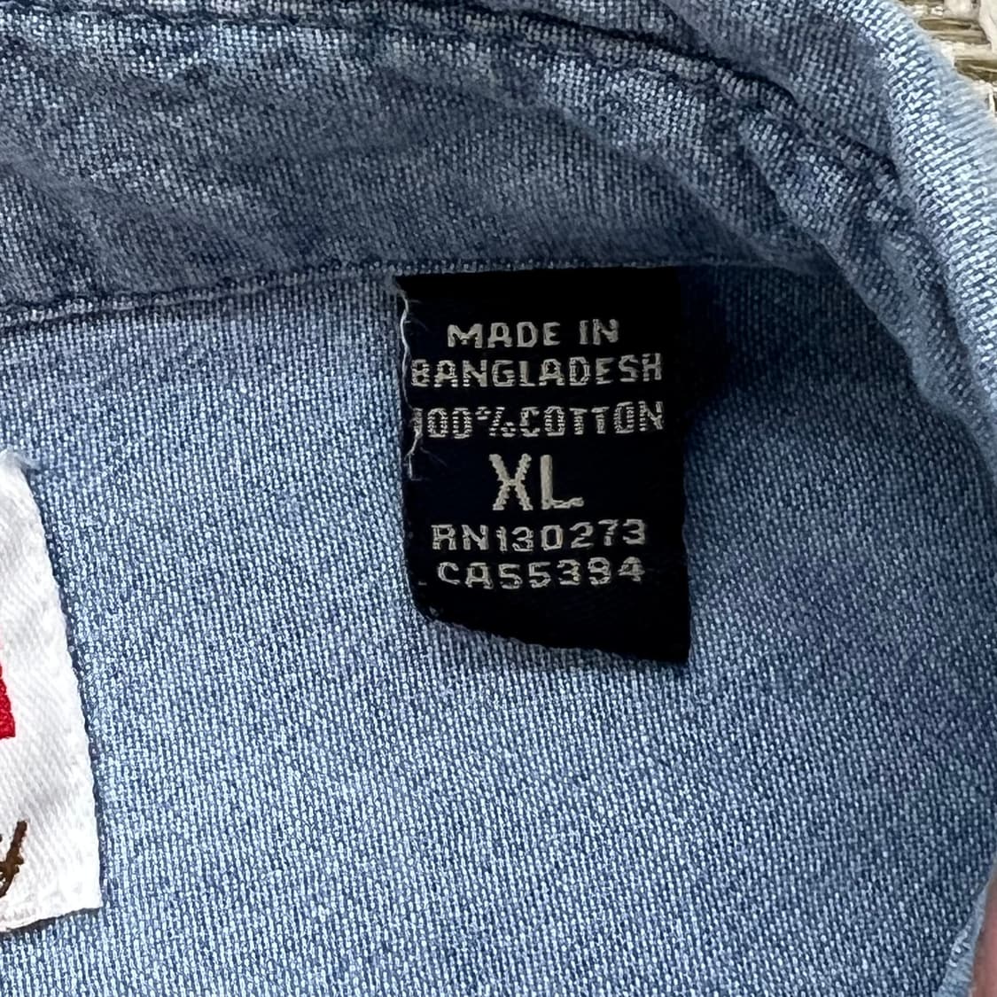 랭글러 워크 데님셔츠 r3212 상품이미지6