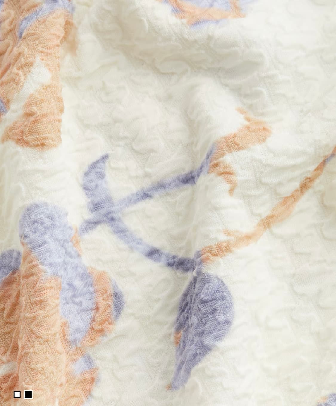 H&M 텍스처저지탑 white,s(새상품) 상품이미지2