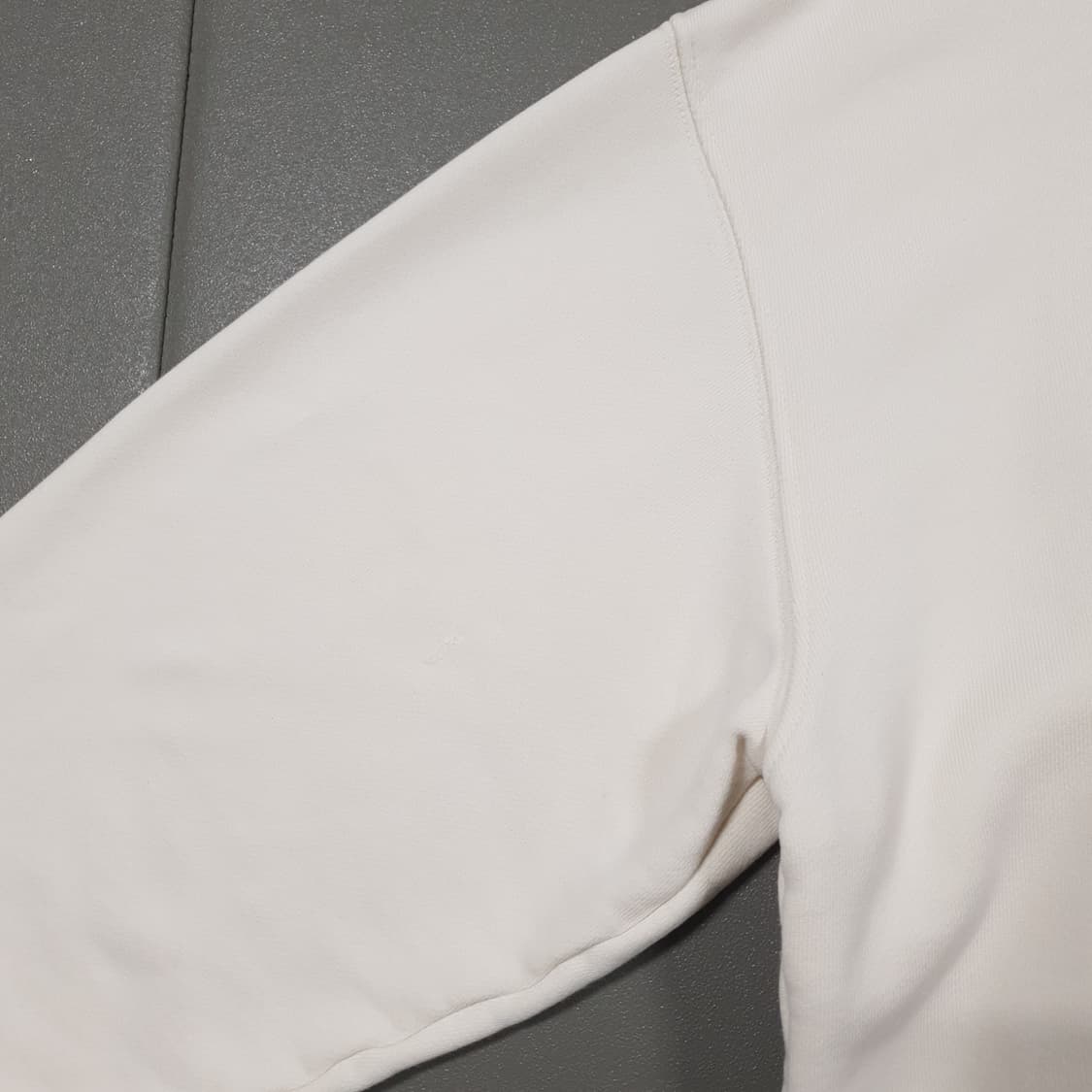 실측 L (100) 라코스테 신형 23FW 빅 크록 후드티 스웻셔츠 크림 상품이미지10