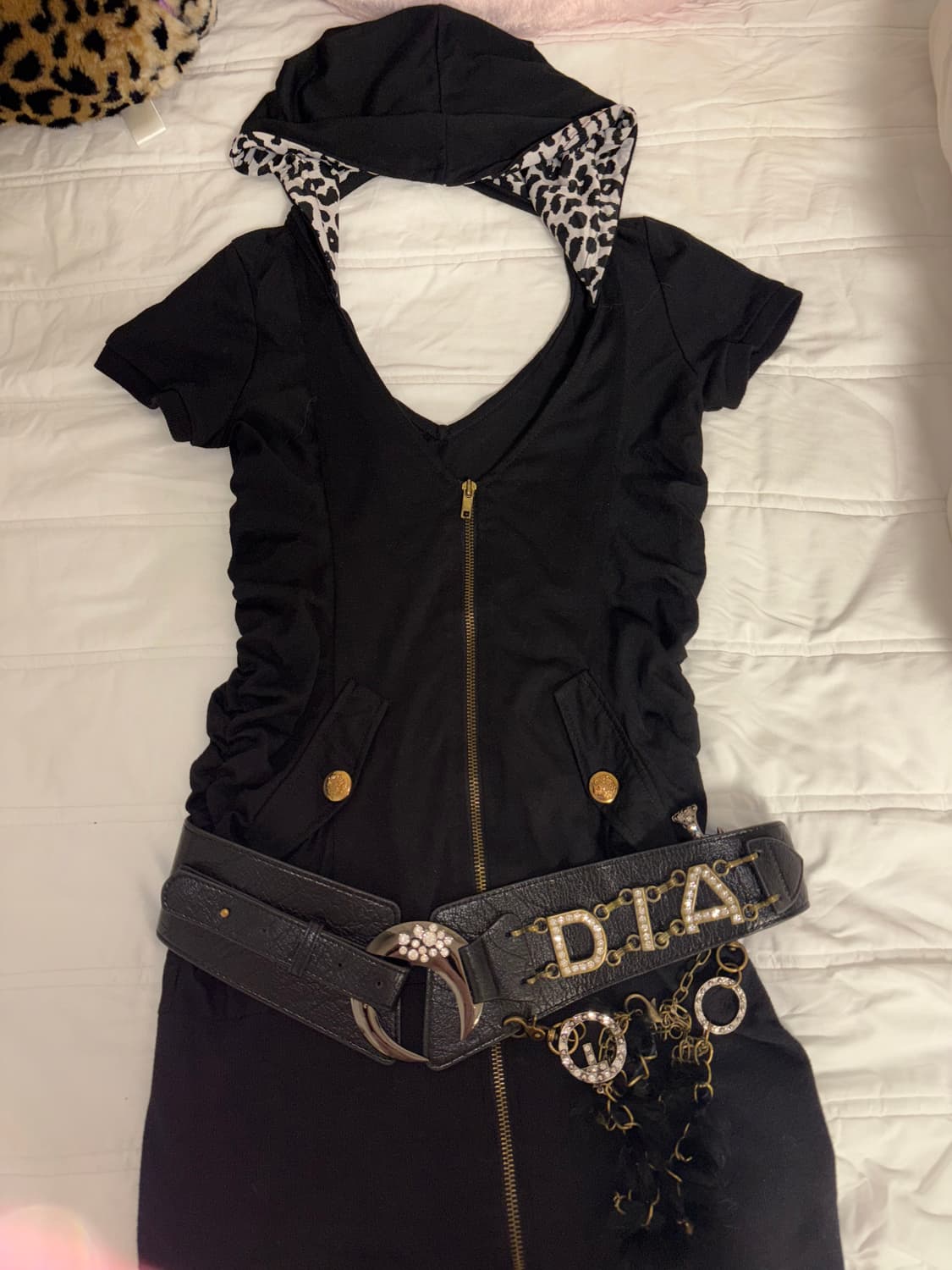 오네갸루 갸루 금장 원피스 다이아  상품이미지1