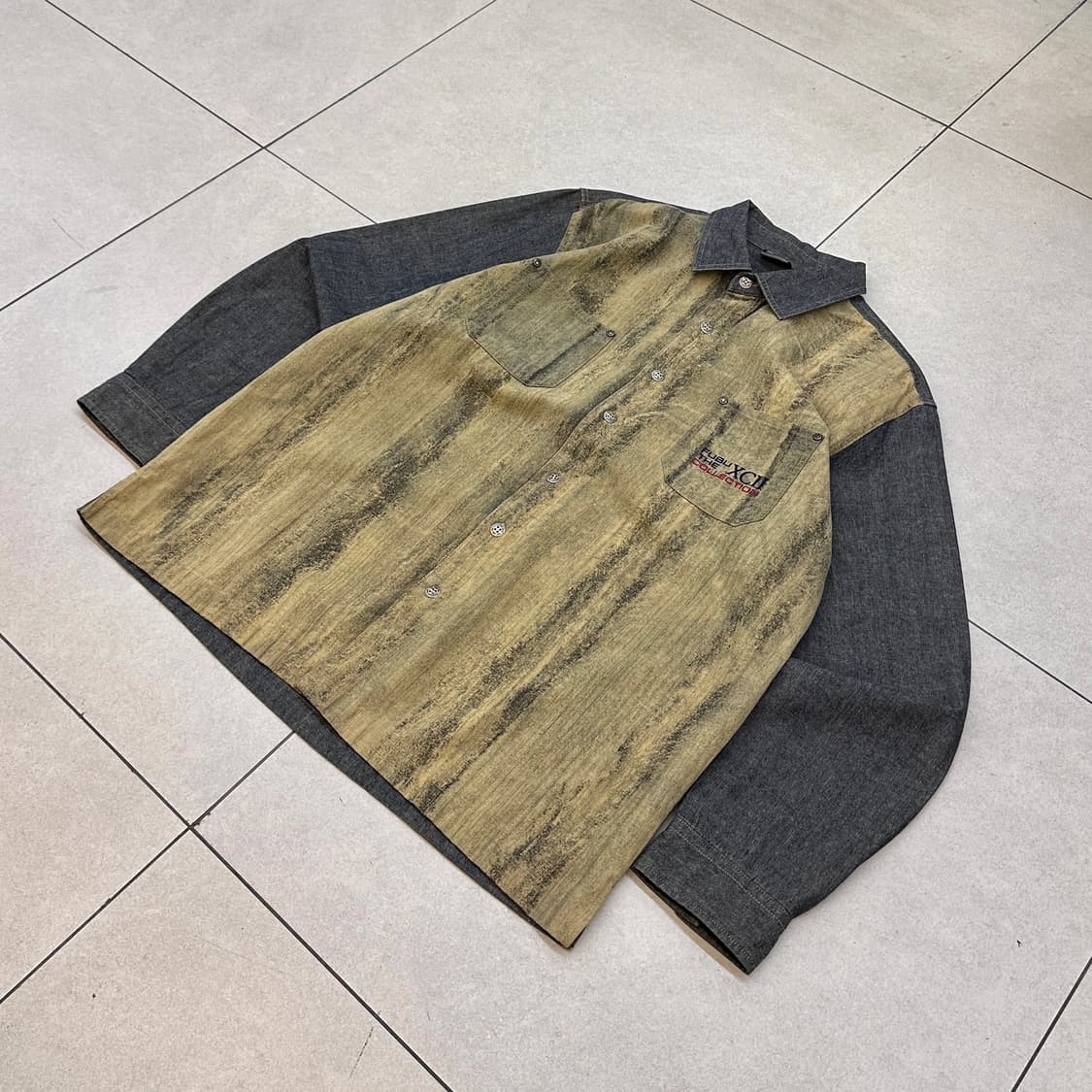 후부 올드스쿨 데님셔츠 상품이미지3