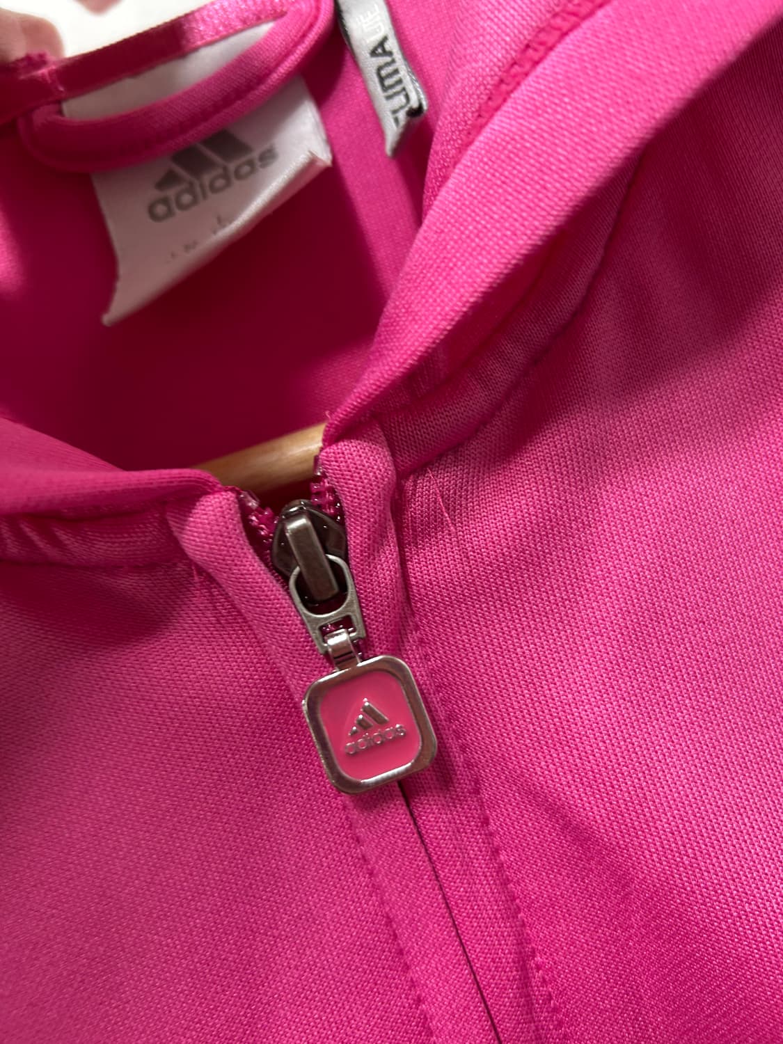 아디다스 여성 후드 집업 져지 트랙 자켓 우주매물 L  상품이미지4