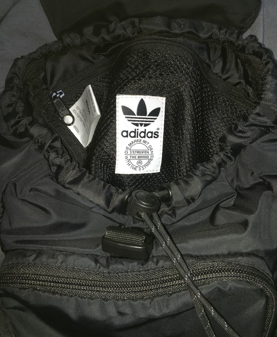 아디다스 미니 백팩 블랙 상품이미지3