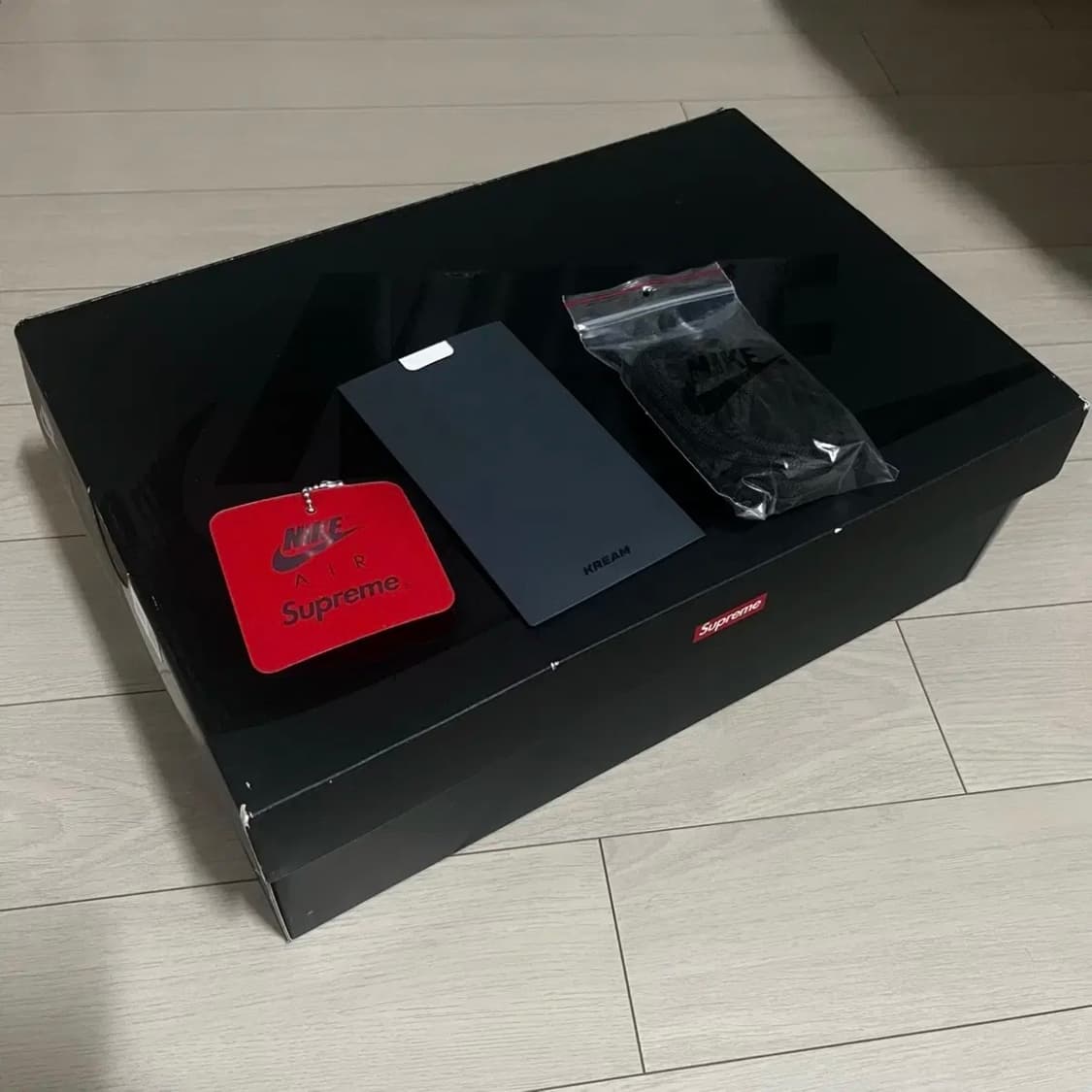 나이키 슈프림 에어 줌 플라이트 95sp 블랙 상품이미지6